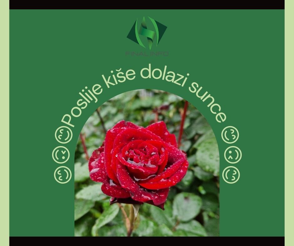 Poslije kiše dolazi sunce